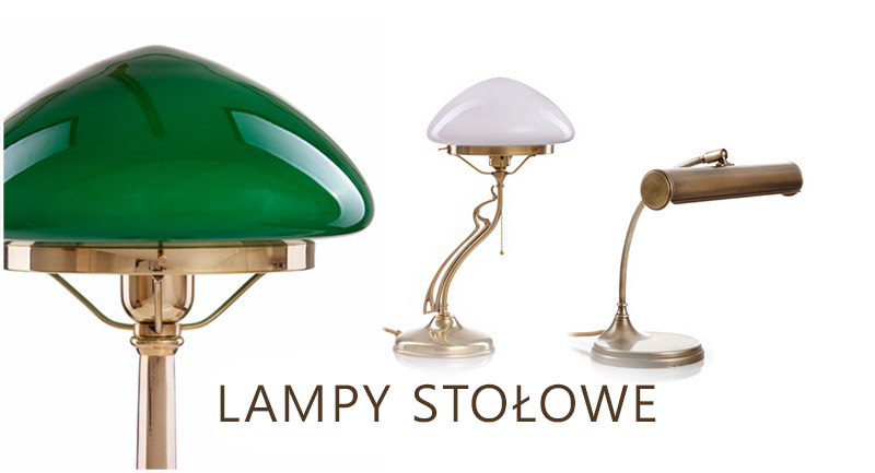 Lampy stołowe