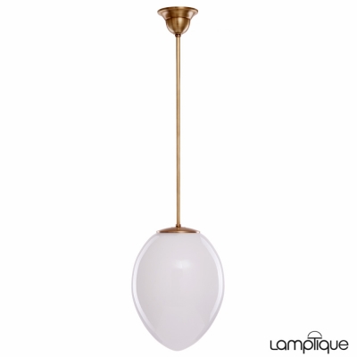 Lampa wisząca w kształcie łzy PR5144 Rustik, klosz 5144 Opal