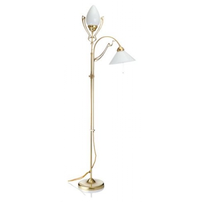 Lampa stojąca regulowana St1610/G B.M., klosze 3417, 5492 Opal