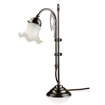 Lampa stołowa Art déco T556 Antik, klosz 503 Sat