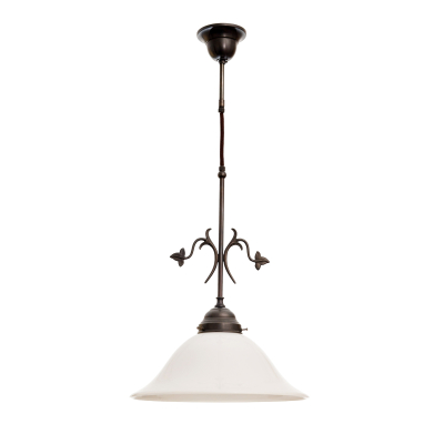 Lampa wisząca P854/621 Antik, klosz 9995 Opal