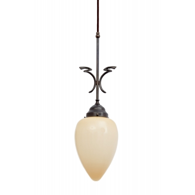 Lampa wisząca D1050/621 Antik, klosz 5579 Crème